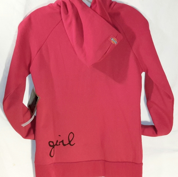 Ladies Jr Hoodie Jacket By Dickie - Picture 2 of 2